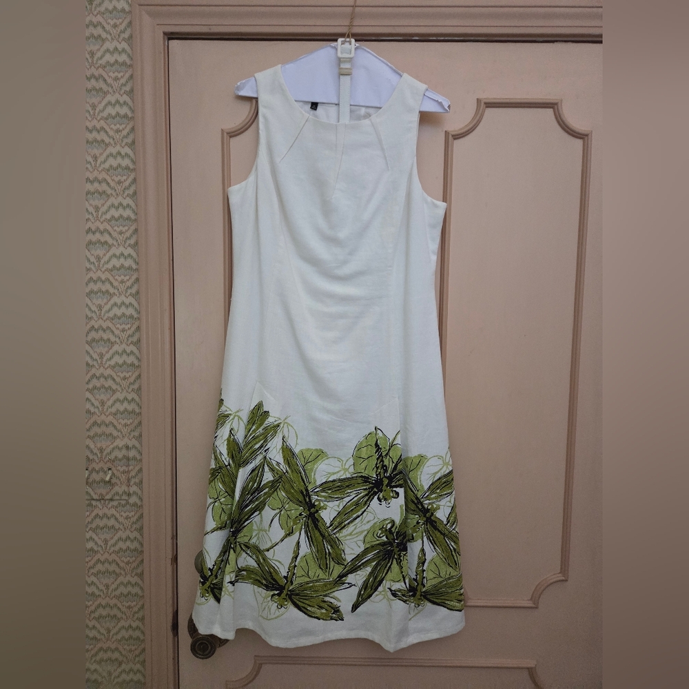 Rare Vintage Talbots Linen Dress